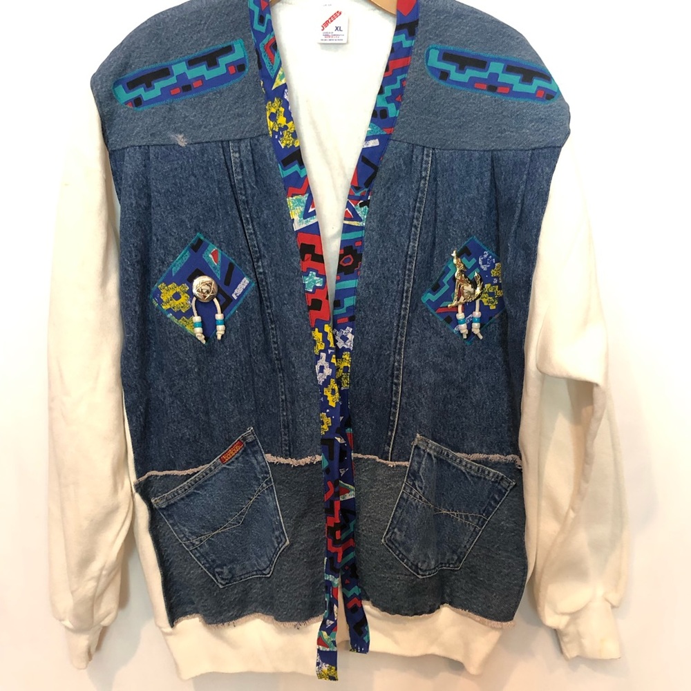 Vintage Upcycled Jerzees Sweatshirt